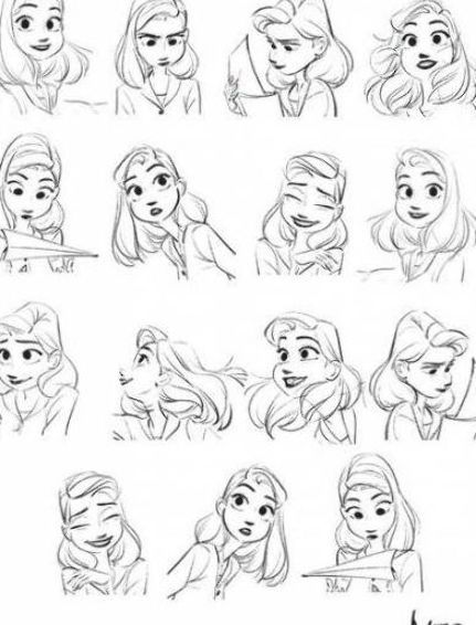 43+ Ideas concept art disney expression sheet character design #design #art Disney Expressions, Disney Style Drawing, Concept Art Landscape, Expression Sheet, Animation Characters, Drawing Face Expressions, Drawing Cartoon Faces, Draw Cartoon, Cartoon Eyes