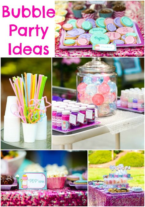 Bubble Party Ideas #Bubbles #Birthday http://www.momsandmunchkins.ca/2014/06/10/bubble-party/ Bubble Party Ideas, Bubble Birthday Parties, Bubble Birthday, Bubble Party, Food Activities, 3rd Birthday Parties, 2nd Birthday Parties, Birthday Fun, Birthday Bash