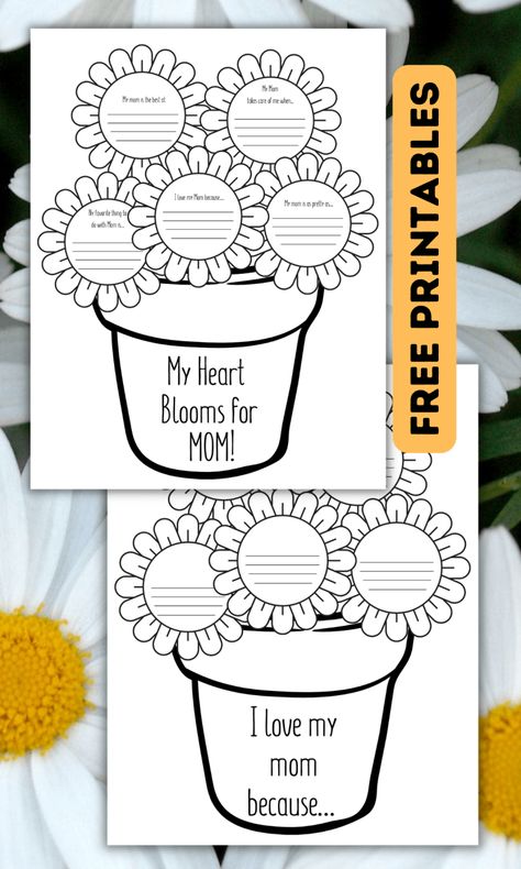 Mother's Day Crafts For Preschoolers, My Mom Is The Best, Mom Is The Best, Mothers Day Card Template, Mother's Day Printables, Mother's Day Projects, Mothers Day Poems, Mom Activities, Mother's Day Activities