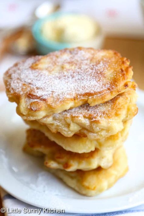 Apple Pancake Recipe, Apple Pancakes, Polish Recipes, Pancakes And Waffles, Breakfast Brunch Recipes, Pancake Recipe, Breakfast Dishes, Apple Recipes, Brunch Recipes