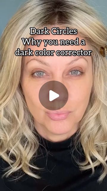 Blondie Social on Instagram: "A lot of people mistakenly try to use a light concealer shade to correct dark circles.  This is like applying white paint on top of black- the dark will still show through!  Don't be afraid to try a shade darker than your skin tone- after that you can apply a little brightener.  Need help choosing a color corrector?  DM a picture to me!  #darkcircles #colorcorrection" How To Apply Concealer For Dark Circles, How To Choose Concealer Color, How To Choose Concealer, Color Correct Dark Circles, Dark Concealer, Light Concealer, Covering Dark Circles, Concealer Shades, How To Apply Concealer