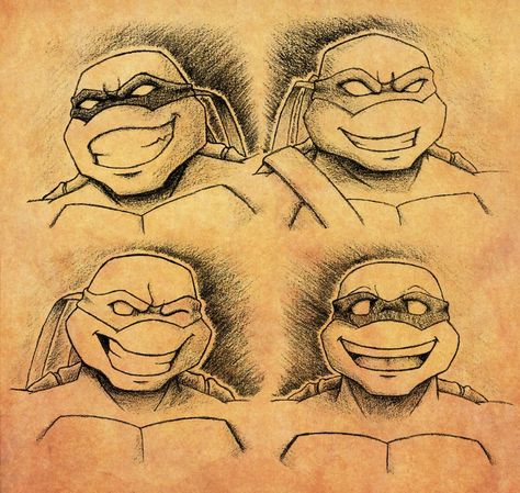 Teenage Mutant Ninja Turtles Sketch, Tmnt Sketches Drawings, Ninja Turtles Drawing Sketches, Drawing Sketches Cartoon, Ninja Turtles Drawing, Ninja Turtles Art Draw, Tmnt Sketch, Turtles Drawing, Tmnt Drawings