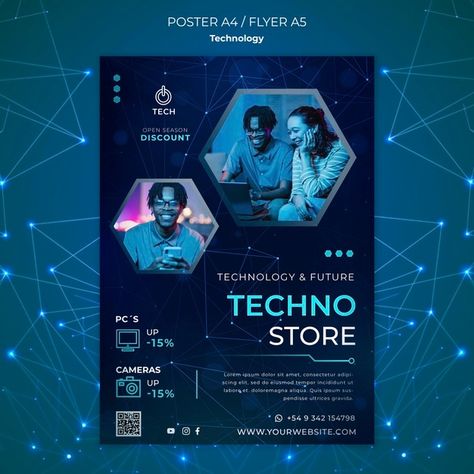 Templates For Posters, Technical Poster Design, Technology Flyer Design, Tech Event Poster Design, Coding Poster Design, Technology Event Poster, Tech Poster Design Inspiration, Technology Poster Design Inspiration, Tech Event Poster