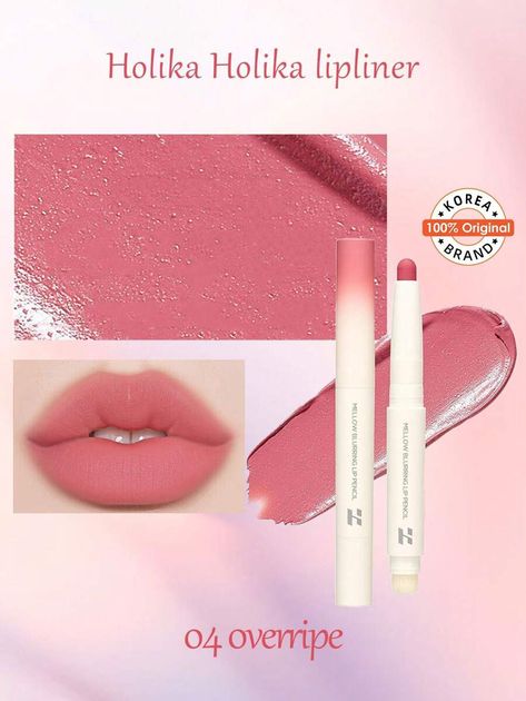 Holika Holika, Lip Pencil, K Beauty, Kids Beachwear, Lip Liner, Eye Shadow, Lip Makeup, Women Clothes Sale, Blush