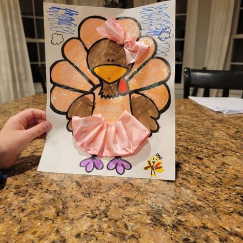 Turkey Disguised As Ballerina, Turkey Disguise Project Ballerina, Ballerina Turkey In Disguise, Disguise A Turkey Ballerina, Paper Turkey, Elephant Toothpaste, Turkey Disguise Project, Turkey Disguise, Decals Codes