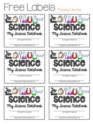 FREE LABELS to start out your INTERACTIVE NOTEBOOKS this year! SCIENCE, MATH, READING RESPONSE, and MAKING INFERENCES! Science Classroom Organization, Sixth Grade Science, Notebook Labels, 1st Grade Science, Making Inferences, Science Notebook, Third Grade Science, 8th Grade Science, Science Notebooks