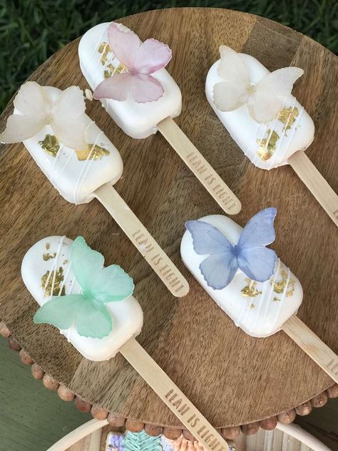 Garden Party Design, Butterfly Birthday Party Decorations, Butterfly Themed Birthday Party, Butterfly Theme Party, Butterfly Birthday Theme, Butterfly Garden Party, Butterfly Baby Shower Theme, Birthday Butterfly, Girl Shower Themes