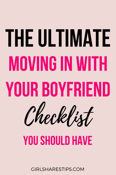 All you need to know before moving in together and tips to make it work. | Moving in together | moving in together quotes | moving in together checklist | moving in together gift | moving in together quotes couples | moving in together pictures | moving in together tips | moving in together quotes funny | when to move in together | couple moving in together | living with boyfriend moving in together | before moving in together | couples first apartment ideas moving in together #movingintogether Move In Gifts For Boyfriend, Apartment Checklist Couples, Boyfriends House Essentials, Living With My Boyfriend Aesthetic, Moving In With Boyfriend Checklist, First Time Living With Boyfriend, Couples First Home Decor, Move In With Me Proposal, Living With Your Boyfriend