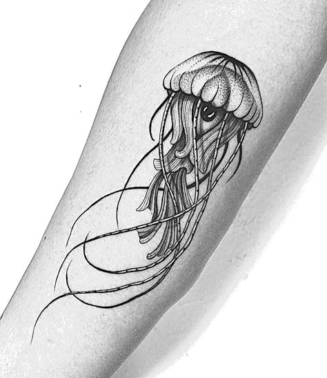 Dark Jellyfish Tattoo, Jellyfish Tattoo, Dark Art Tattoo, Drawings Ideas, Jelly Fish, My Tattoo, Art Tattoos, Tattoo Idea, Black Tattoos