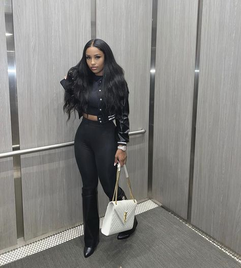 Overlay Boots Outfit, Shark Boots Outfit Black Women Winter, Styling Fold Over Boots, Givenchy Shark Boots Outfit Black Women, Styling Givenchy Shark Boots, Shark Boots Outfit Black Women Club, Baddie Going Out Outfits, Fold Over Boots Outfit, Shark Boots Outfit Black Women