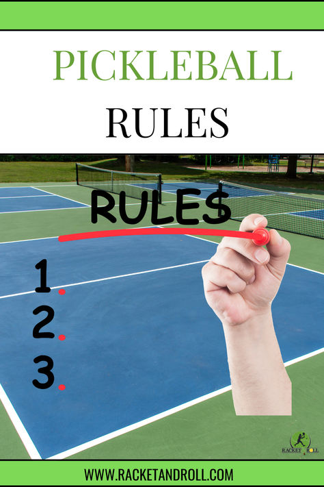 There are 10 Key Pickleball Rules that every pickleball player should know. We break these rules down in to simple, easy to understand explanations so you can gain a solid understanding of each rule without having to read a full rulebook. Having good knowledge of the pickleball rules will allow you to strategize on your pickleball shots and gain an advantage on the pickleball court vs your opponents. Visit our website to read more. Pickleball Rules, Pickleball Court, Paddles, The Double, Sports Illustrated, Best Player, Training Tips, Pickleball, The Rules