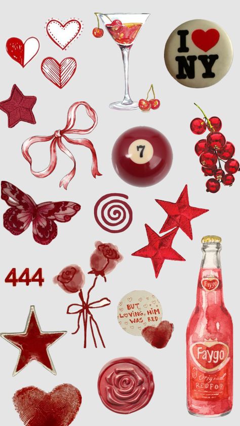 #red #readingaesthetic #aestehthic #taylorswift #redalbum Red Printable Stickers, Red Stickers Printable, Red Stickers Aesthetic Printable, Red Stickers Aesthetic, Stickers Printable Aesthetic, Red Scrapbook Paper, Red Scrapbook, Red And White Wallpaper, Pink Wallpaper Desktop