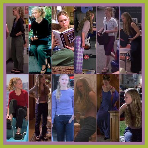 Kat And Bianca Stratford Outfits, Kat Stratford Outfit Skirt, Kat Stratford Style Outfits, Kate Stanford Outfits, Kat Stratford Party Outfit, Kat Stratford Skirt, Rikki Chadwick Inspired Outfits, Katerina Stratford Outfits, How To Dress Like Kat Stratford