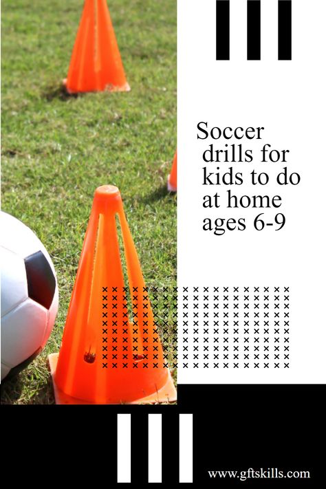 Soccer drills for kids, ages 6-9. Trap & pass using a wall or rebounder. Drills that are small-space or stationary for at-home development. 5 drills to practice + HOW to practice, how long, etc. Learn how to move in different directions with the ball. #soccerdrills #novicesoccerdrills #soccer #youthsoccer #globalfutboltraining #togetherwearesoccer #usyouthsoccer #soccerskillstraining #soccerdevelopment #futbol #youthfootball #footy #soccerleague U7 Soccer Drills For Kids, U6 Soccer Drills For Kids, U7 Soccer Drills, U6 Soccer Drills, U8 Soccer Drills, Fun Soccer Drills, Soccer Passing Drills, Adapted Pe, Soccer Skills Training