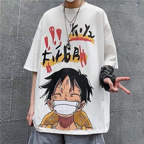 Harajuku Anime, Everyday Cosplay, One Piece Cosplay, Japanese Tshirt, Anime Tshirt, Anime Tees, Anime Hoodie, Anime One, Anime Shirt