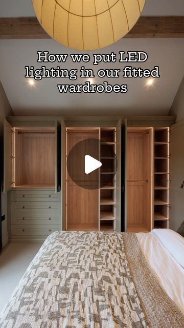 Wardrobe Led Lighting, Wardrobe Led Lights, Wardrobe Lighting, Led Light Design, Fitted Wardrobes, Fitted Furniture, Furniture Maker, Cabinet Makers, Joinery