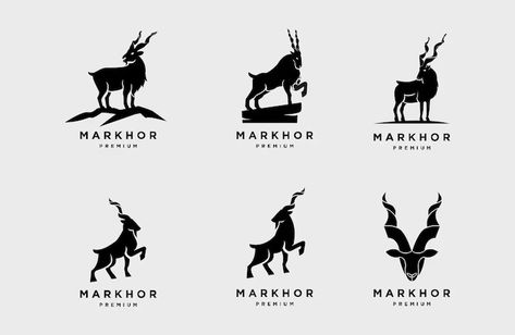 Premium Vector | Markhor head animal logo design inspiration Markhor Logo, Animal Logo Design Inspiration, Animal Logo Design, Pet Logo Design, Name Logo, Animal Logo, Logo Design Inspiration, Premium Vector, Logo Design