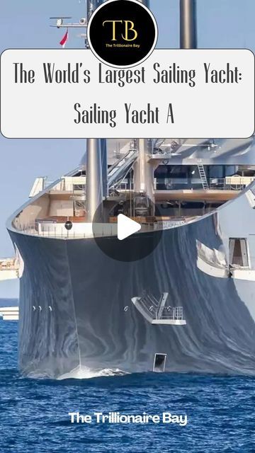 The Trillionaire Bay on Instagram: "Sailing Yacht A ❤️

Sailing Yacht A is a sailing yacht launched in 2015. The vessel is a sail-assisted motor yacht designed by Philippe Starck and built by Nobiskrug in Kiel, Germany for the Russian billionaire Andrey Melnichenko.

@nobiskrugsuperyachts 
.
Follow @thetrillionairebay 
Follow @thetrillionairebay 
Follow @thetrillionairebay 
." Russian Billionaire, Billionaire Yacht, Kiel Germany, Sailing Vessel, Yacht Design, Super Yachts, Motor Yacht, Sailing Yacht, Philippe Starck