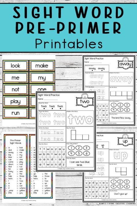 This huge sight word worksheet pack includes word lists and activities for your lessons. #freehomeschooldeals #fhdhomeschoolers #learningaboutsightwords #sightwordworksheets #sightwordactivities Grade 2 Sight Words, Second Grade Centers, Sight Word Printables, Sight Word Worksheet, Second Grade Sight Words, Sight Word Centers, Pre Primer Sight Words, Sight Words Printables, Learning Sight Words