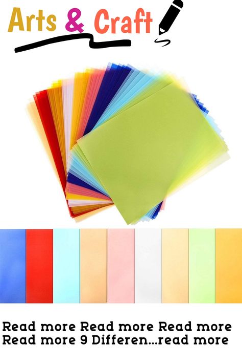 Read more Read more Read more Read more 9 Different Color Vellum Transparent Vellum Paper 100GSM Thick Vellum Sheet Read more Printing Drawing, Paper Printable, Vellum Paper, Tracing Paper, Drawing Ink, Laser Printer, Amazon Art, Printable Paper, Sewing Stores