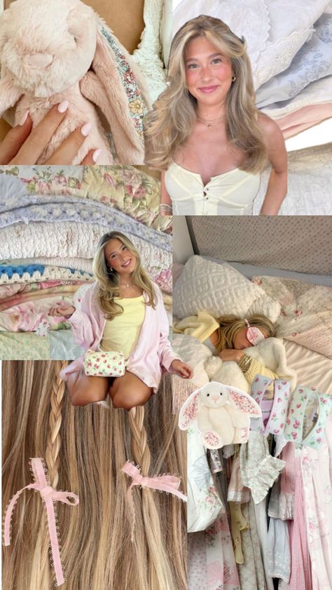 #pink #pinkcollage #itgirl #cleangirl #vanillagirl #pinkpilatesprincess #thatgirl #her #she #lightpink #brookieyancey #cute Light Academia Summer Outfit, Victoria Secret Super Model, Layla Aesthetic, Academia Summer Outfit, It Girl Room, Autumn Aesthetic Outfit, Vision Board Night, Pastry Aesthetic, Girl Room Makeover