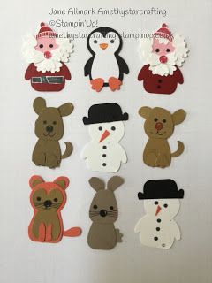 Penguin Builder Punch, Penguin Punch, Animal Punch Art, Paper Punch Art, Punch Art Cards, Owl Punch, Make A Snowman, 1st Birthday Cards, The Penguin