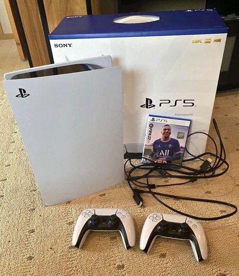 Playstation 5 Consoles, Ps5 In Box, Ps5 Aesthetic, Cute Display Pictures For Whatsapp, Moving To Another Country, Boys Game Room, Cute Couple Text Messages, Ps5 Console, Game Pad