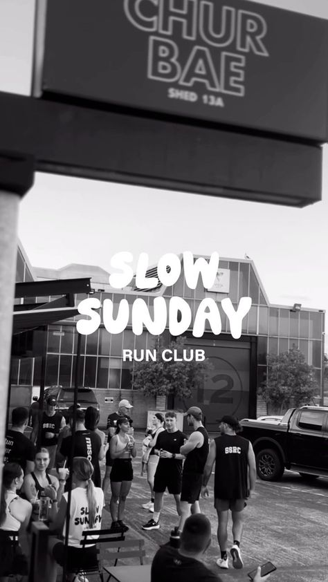 Slow Sunday Run Club (@slowsundayrunclub) • Instagram photos and videos Sports Club Aesthetic, Run Club Ideas, Rawdawg Run Club, Sunday Running Club, Running Club Aesthetic, Run Club Aesthetic, Running Graphic Design, Running Moodboard, Fitness Graphic Design