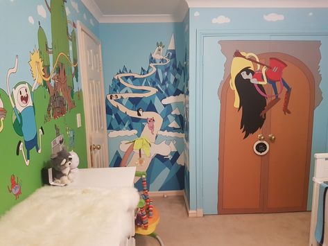 Adventure Time Room, Adventure Time Parties, Adventure Time Style, Cool Room Decor, Adventure Time Cartoon, Baby Room Themes, Jake The Dogs, Cute Room Ideas, Adventure Time Art