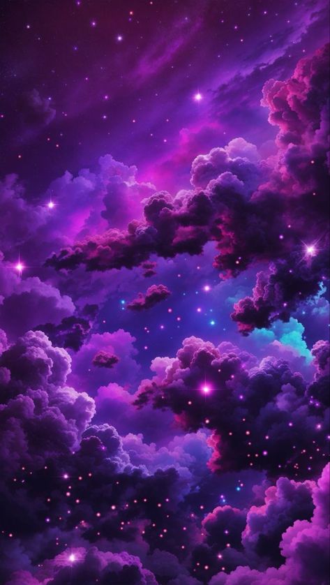 Lavender Galaxy Wallpaper, Gif Purple Wallpaper, Pink Purple Blue Aesthetic Wallpaper, Purple Crystal Wallpaper, Purple Spiritual Aesthetic, Digital Wallpaper Backgrounds, Pretty Wallpapers Backgrounds Aesthetic, Galaxy Clouds, Gameboy Wallpaper