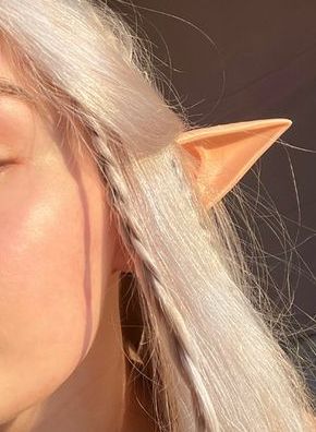 Elven Ears Aesthetic, Long Elf Ears Aesthetic, Pointed Ears Aesthetic, Elf Ear Aesthetic, Blonde Elf Aesthetic, Elf Ears Aesthetic, Blonde Elf, Dnd Elves, Blonde High