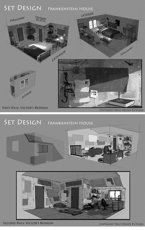 Interior Concept Art, Blur Studios, Anna Cattish, 포트폴리오 레이아웃, Drawing Interior, Talent Development, Bg Design, Perspective Art, Interior Design Concepts