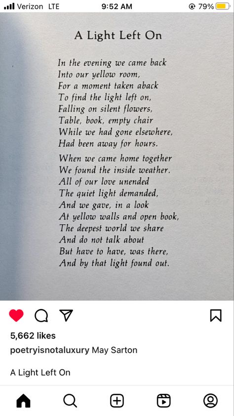 A light left on, May Sarton Light Poems Poetry, Margaret Atwood Poetry, May Sarton, Poetry By Shakespeare, Siegfried Sassoon Poetry, Poetry Robert Frost Beautiful, Poets, Literature, Poetry