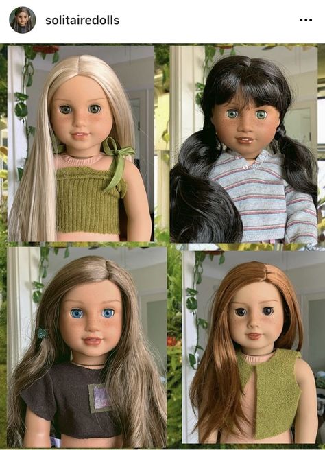 Ourgeneretion Doll, American Girl Doll Aesthetic, Our Generation School, Our Generation Doll Hairstyles, Our Generation Doll, Ag Doll Hairstyles, American Girl Storage, American Girl Doll Hair Care, Ag Doll Photography