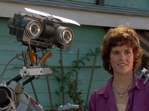 Johnny-5 Johnny Five, Steve Guttenberg, Classic Sci Fi Movies, Kids Memories, Classic Sci Fi, Sci Fi Films, Sean Connery, Movie Wallpapers, Short Circuit