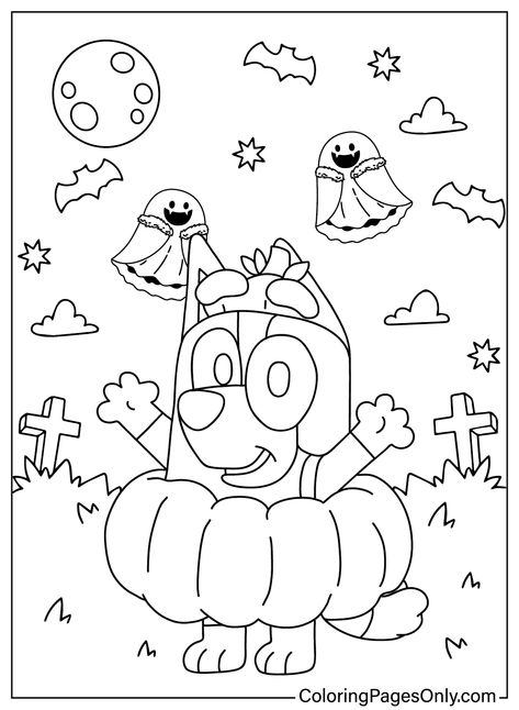 Discover your next coloring adventure! Click the link above to explore a world of coloring pages and let your creativity shine! 😀😾💗 Bluey Coloring Pages, Kids Colouring Printables, Picture To Color, Halloween Coloring Pictures, Bluey Halloween, Montessori Lessons, October Crafts, Farm Animal Coloring Pages, Cartoon Coloring