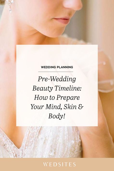 Wedding Skin Care Routine, Pre Wedding Skin Care, Wedding Skin Prep, Wedding Beauty Prep, Wedding Skincare Routine, Bridal Care, Bridal Beauty Timeline, Wedding Beauty Routine, Wedding Beauty Plan