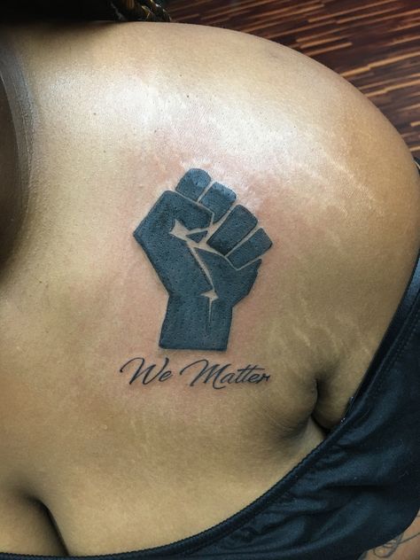 Black Lives Matter Tattoo, Tattoo Ideas Women, People Tattoo, Black Tattoos, Black People, Lives Matter, Black Lives, Black Lives Matter, Tattoo Ideas