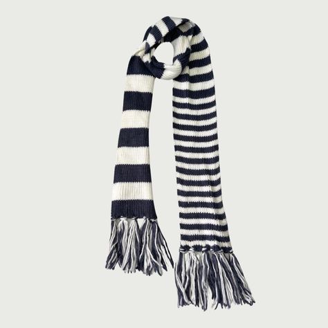 Aeropastale Long Striped Scarf ༄ A knit skinny scarf... - Depop Striped Knitted Scarf, Crochet Scarf Striped, Stripy Scarf, Stripe Scarf Knit, Tiny Scarf, Knit Y2k, Random Clothes, Fair Isle Knitting Patterns, Knit Projects