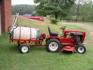 Garden Tool Caddy, Homemade Tractors, Water Trailer, Diy Sprayer, Small Motorhomes, Atv Implements, Lightweight Trailers, Homemade Tractor, Tool Caddy