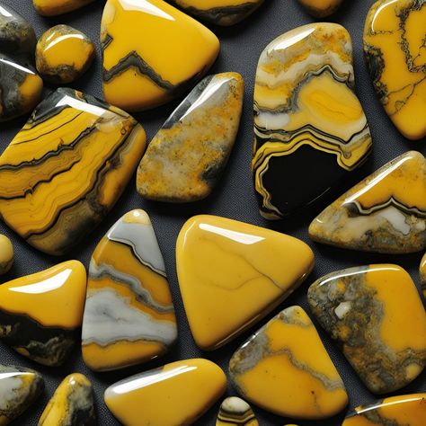 🔮✨ Dive into the magical world of Bumblebee Jasper with our latest blog post! Learn its associations, astrological connections, and how it can enhance your tarot readings. Click the link to read now! #BumblebeeJasper #TarotReadings #Crystals https://wix.to/0Mx01WG Bumblebee Jasper, Bumble Bee Jasper, Tarot Readings, Magical World, Rocks And Minerals, Tarot Reading, Rocks And Crystals, Bumble Bee, Geology