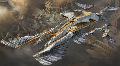 John Carter Of Mars, Flying Ship, Novel Game, Space Ships Concept, Space Ship Concept Art, Starship Concept, Concept Art World, Sci Fi Ships, Space Fantasy