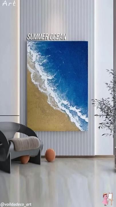 3d Black And White, Ocean Art Painting, Beach Art Painting, Art Painting Tools, Diy Abstract Canvas Art, Minimalist Black And White, Abstract Art Diy, Diy Canvas Wall Art, Soyut Sanat Tabloları