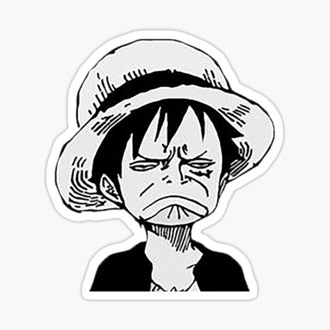 One Piece Tattoos, Anime Printables, One Piece Drawing, One Piece Luffy, Dessin Adorable, Anime Stickers, Monkey D Luffy, One Piece Manga, One Piece (anime)