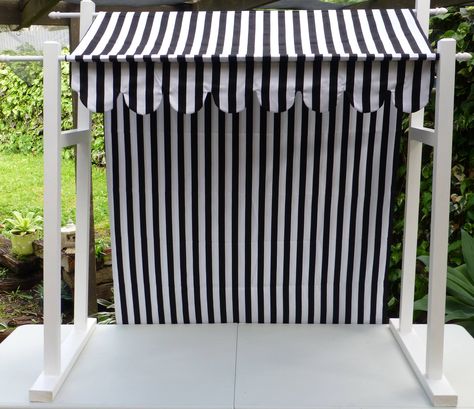 black canopy to hire from Candy Kisses Lolly Bar Lolly Bar, Paris Party Decorations, Baby Store Display, Diy Candy Bar, Valentines Toppers, Color Block Curtains, Farmers Market Booth, Mickey Halloween Party, Vendor Table