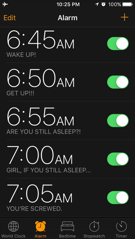 How I set my alarm. Iphone Alarm Aesthetic, Funny Alarms, Alarm Clock Funny, Alarm Clock Iphone, Iphone Alarm, Coffee Dates Aesthetic, Middle School Supplies, Work Funny, School Preparation