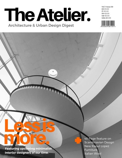 Architecture Magazine Cover Interior Design Magazine Cover, Magazine Masthead, Design Magazine Cover, Magazine Cover Layout, Good Graphic Design, Magazine Cover Page, Magazine Design Cover, Magazine Cover Ideas, Design In Canva