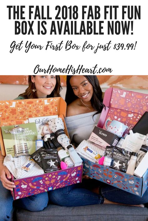 The Fall 2018 Fab Fit Fun Box is Here and you don't want to miss this one! Get All the Details at OurHomeHisHeart.com #fall #fabfitfun #beautytips Fab Fit Fun, Fab Fit Fun Box, Hair Advice, Subscription Boxes, Fall 2018, Beauty Box, All Things Beauty, Beauty Hacks, Fashion Beauty