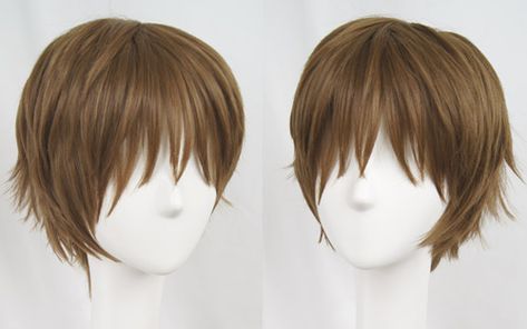 Cardcaptor Sakura Syaoran, Syaoran Li, Brown Cosplay, Cardcaptor Sakura, Cosplay Wig, Cosplay Wigs, High Temperature, Hair Inspo, Wigs