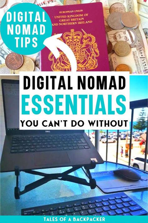 Nomad Essentials, Nomad Aesthetic, Location Independent Lifestyle, Digital Nomad Jobs, Alternative Living, Style Hacks, Nomad Life, Digital Nomad Life, Work Supplies